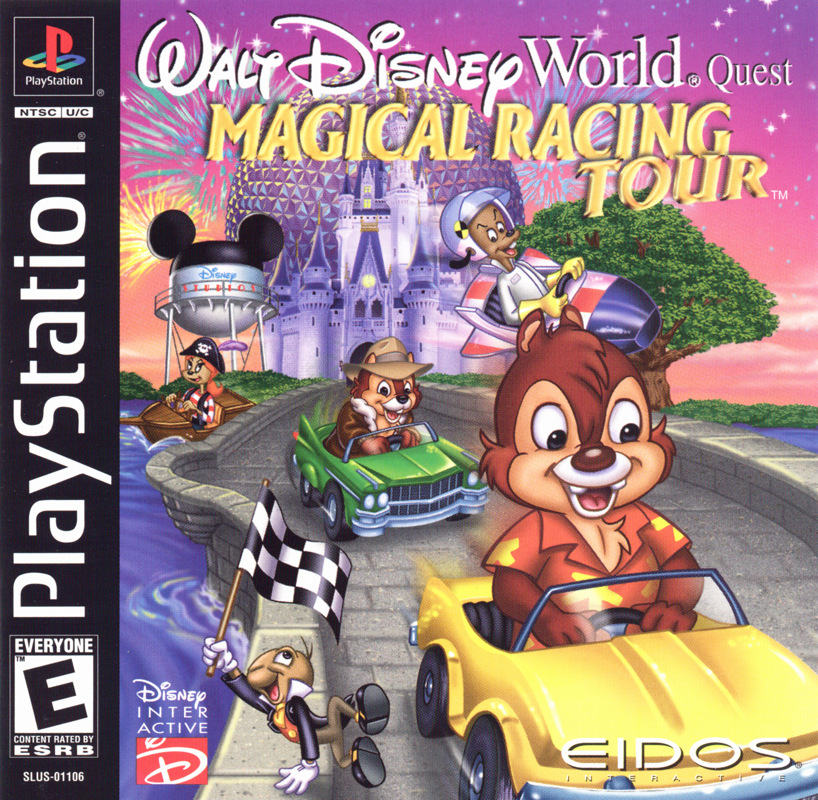 Walt Disney World Quest: Magical Racing Tour box art for Playstation